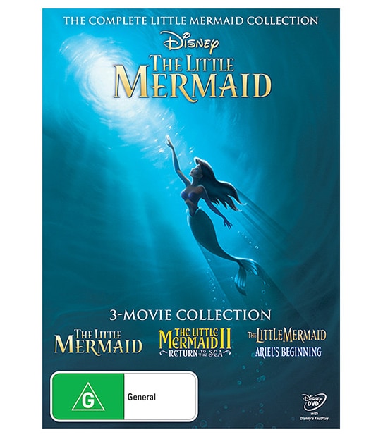 The Little Mermaid 3 Movie Collection - DVD