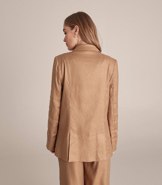 Preview Linen Blend Relaxed Blazer
