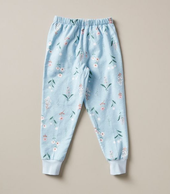 Organic Cotton Flannelette Floral Pyjama Set