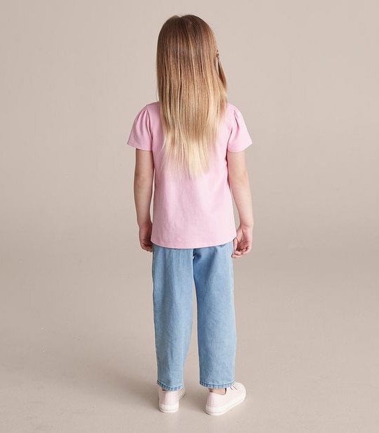 SE250887_04 SS EMROIDERED TEE RAINBOW PINK 5 of 6