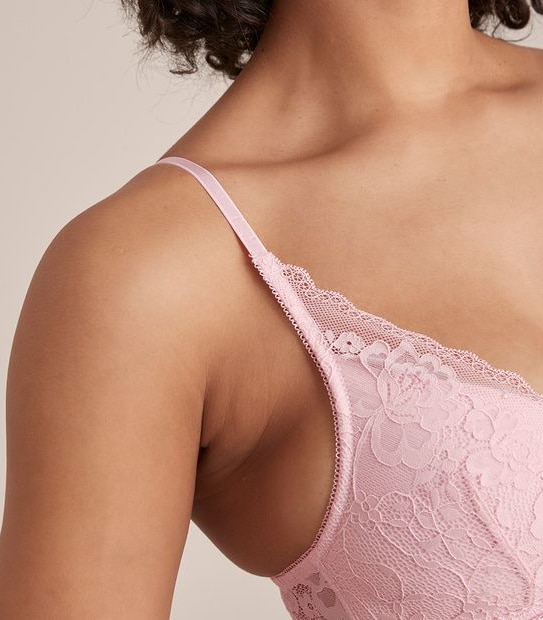 Lily Loves Moulded Lace Bralette; Style: X50061