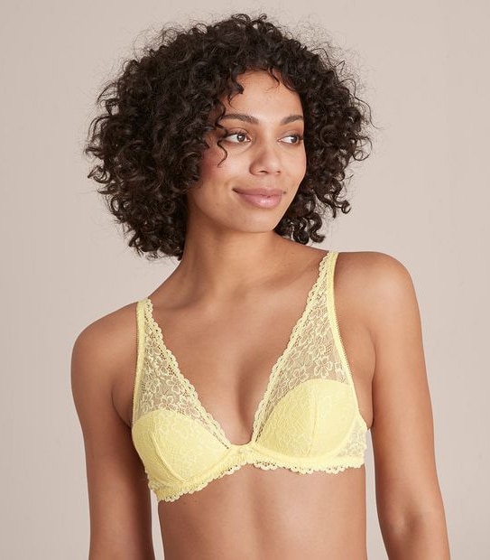 Lily Loves Lucy Lace Plunge Bra; Style: X52096