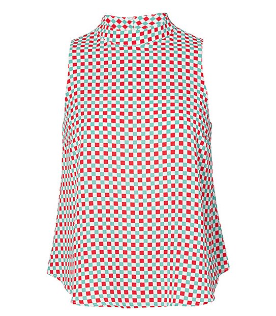 Rachael Zheng Check Tunic