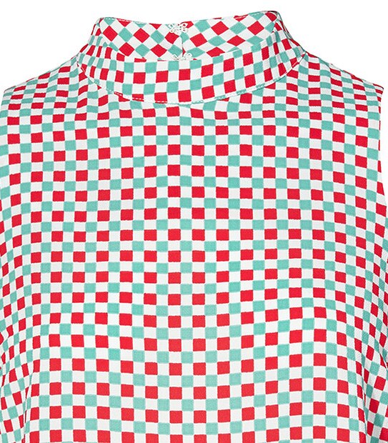 Rachael Zheng Check Tunic
