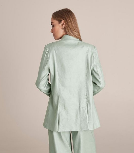 Preview Linen Blend Relaxed Blazer