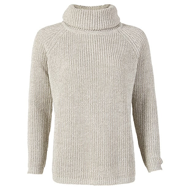 Chunky Roll Neck Jumper - Grey | Target Australia