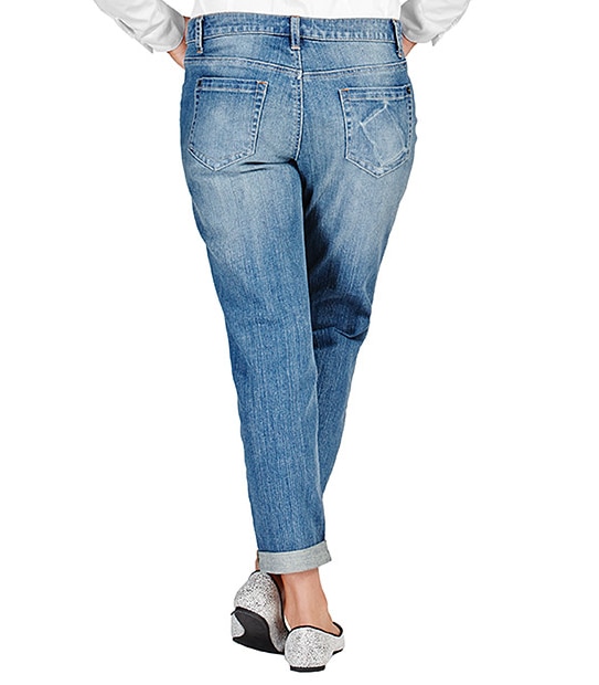 Dannii Minogue Petites Mid Wash Boyfriend Jeans 4 of 5