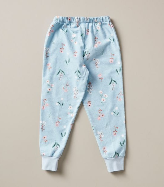 Organic Cotton Flannelette Floral Pyjama Set