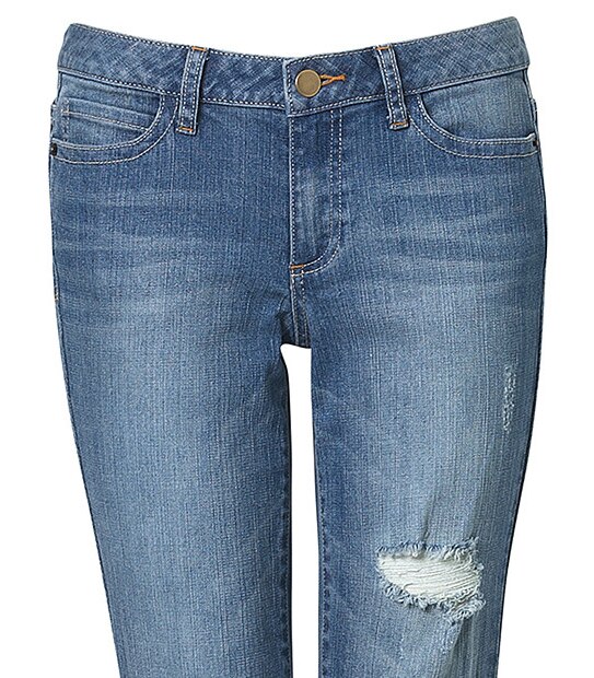 Dannii Minogue Petites Mid Wash Boyfriend Jeans