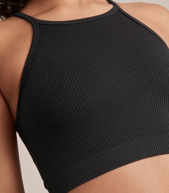 Lily Loves Rib Tank Crop Top; Style: LCT50113