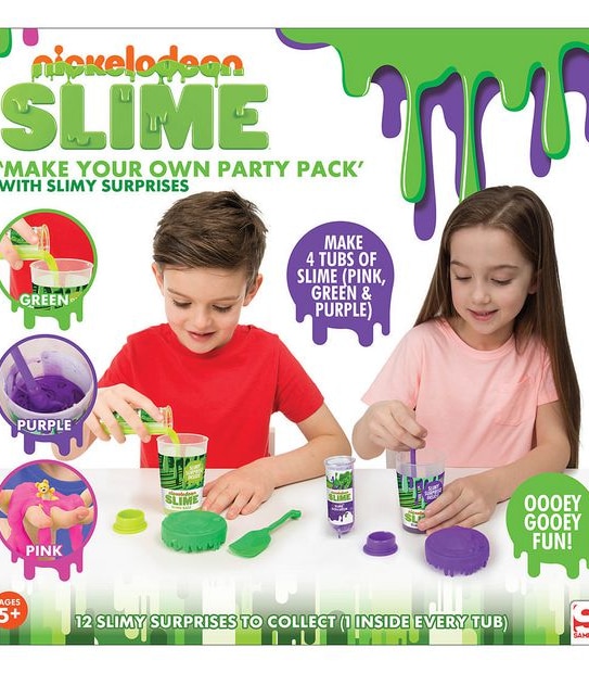 Nickelodeon Slime Make Your Own Party Pack