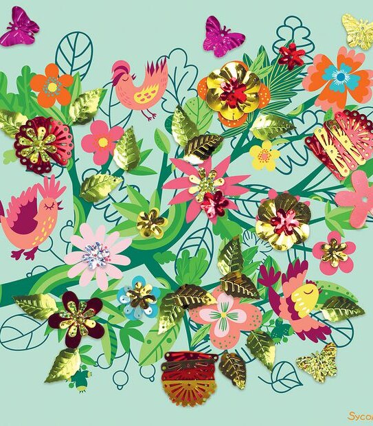 Sycomore Stick & Fun Seasons Maxi Sequins Kit