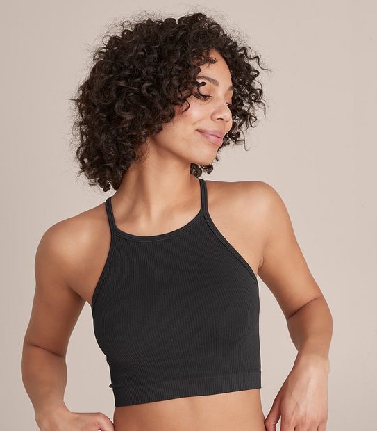 Lily Loves Rib Tank Crop Top; Style: LCT50113