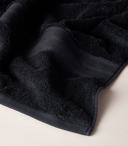 Grandeur Bath Sheet - Jet Black | Target Australia