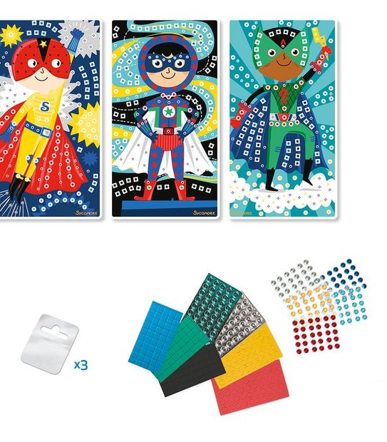 Sycomore Stick & Fun Mosaic Superhero