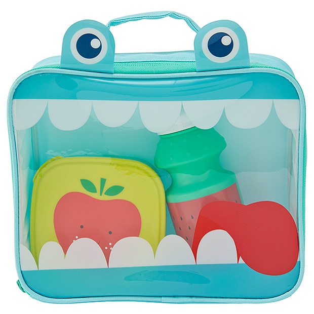 Monster Lunch Bag with Drink Bottle & Snack Box Target Australia