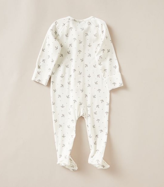 Baby Organic Cotton Rib Coverall