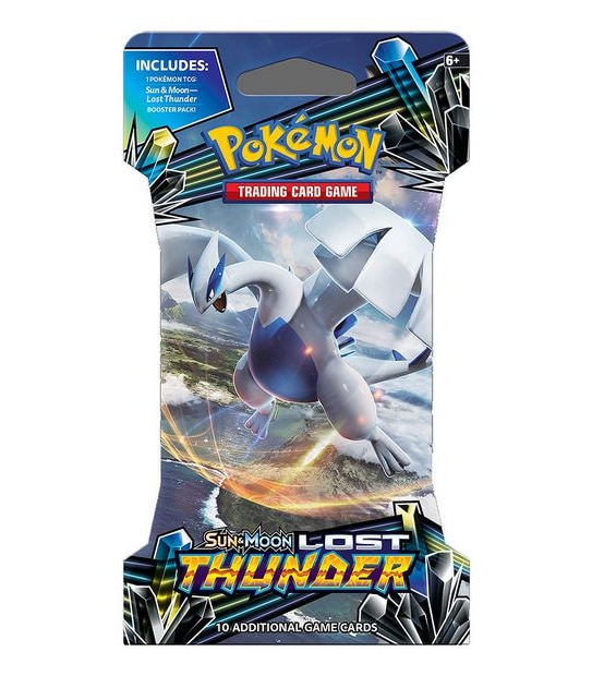 Pokemon TCG: Sun & Moon Lost Thunder Blister Booster Pack - Assorted*
