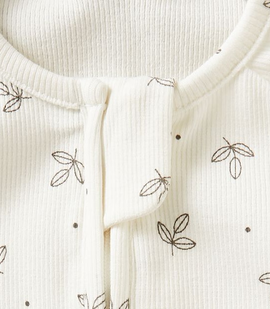 Baby Organic Cotton Rib Coverall