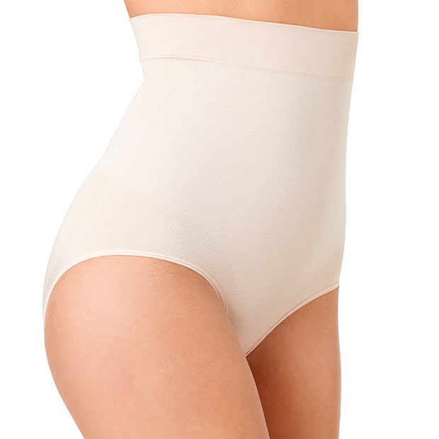 Shape Your Body Seam Free High Waist Brief - Skin