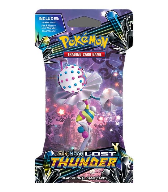 Pokemon TCG: Sun & Moon Lost Thunder Blister Booster Pack - Assorted*