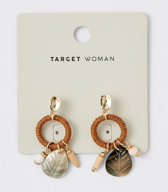 Multi Charm Earrings - Gold