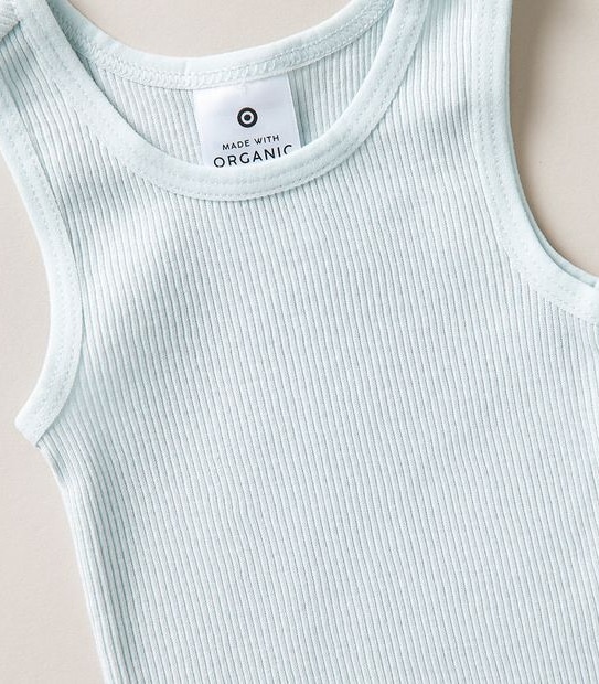 Baby Organic Cotton 3 Pack Vests