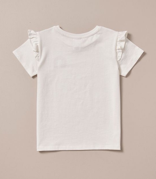 SE251624_03 SS EMBELISH TEE EMBROIDERED RANBOW CRM 2 of 5