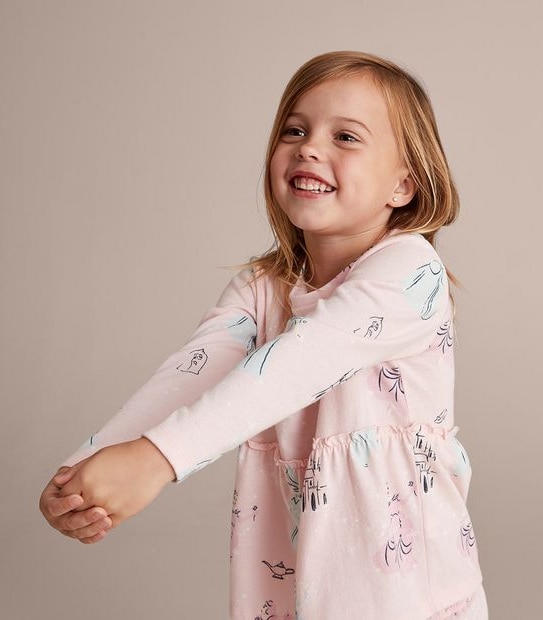 Disney Princess Peplum Pyjama Set