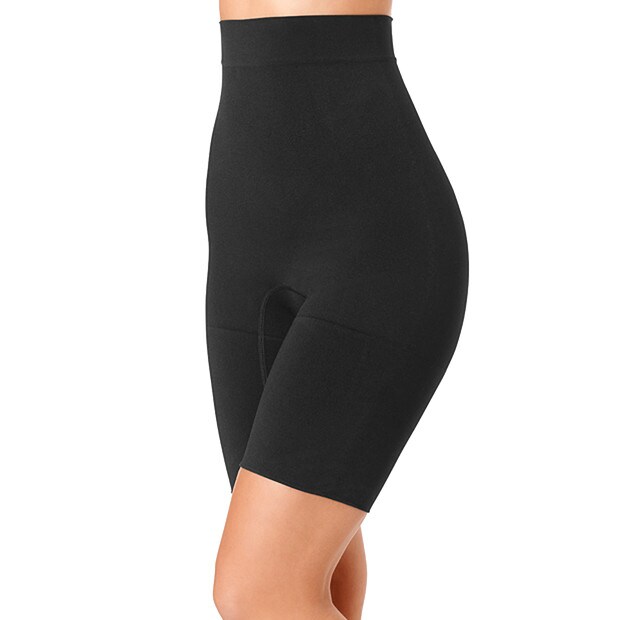 Shape Your Body Seam Free High Waist Long Leg Short - Black Shape Your Body Seam Free High Waist Long Leg Short - Black