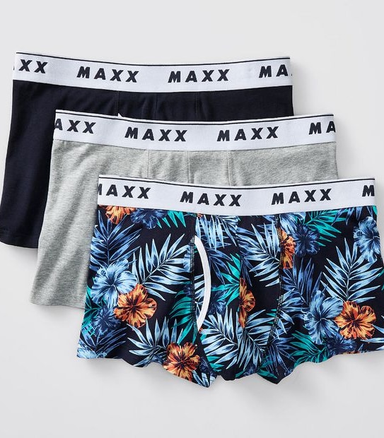 Maxx 3 Pack Fly Front Trunks