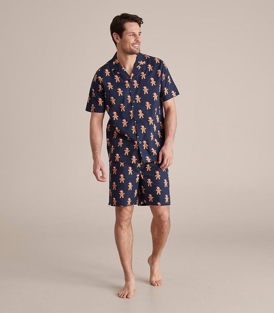 Maxx Christmas Pyjama Set - Gingerbread Man