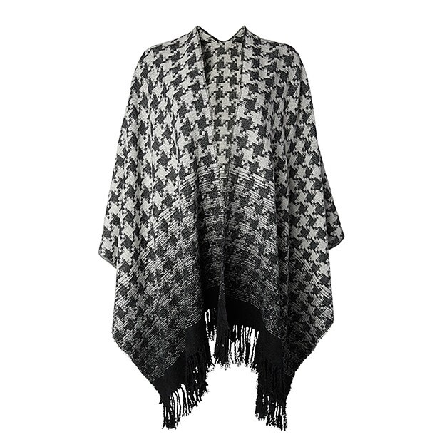 Houndstooth Woven Wrap Houndstooth Woven Wrap