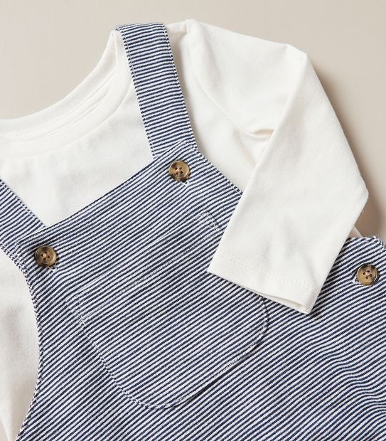 2 Piece Baby Overall Set