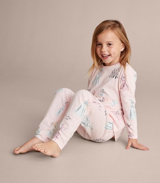 Disney Princess Peplum Pyjama Set