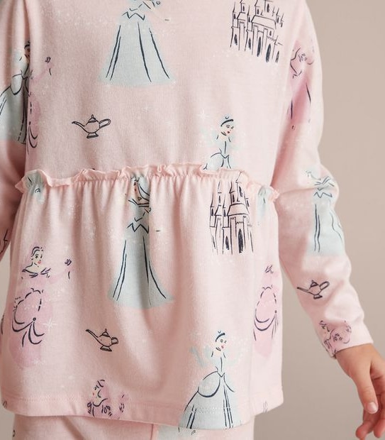 Disney Princess Peplum Pyjama Set