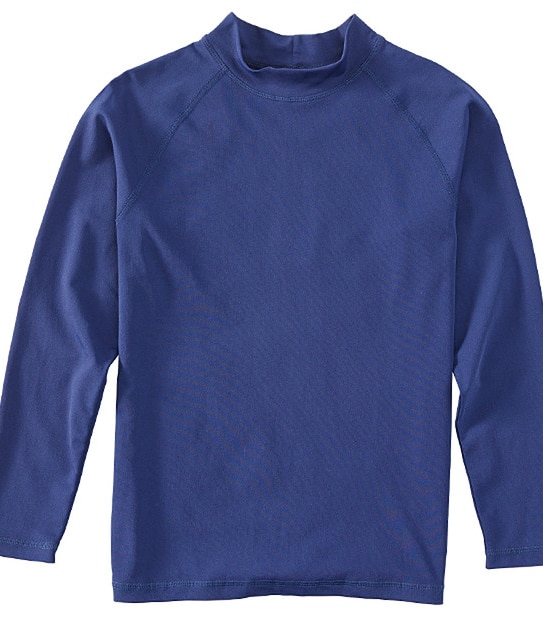 Boys' School Rash Vest - Navy Blue