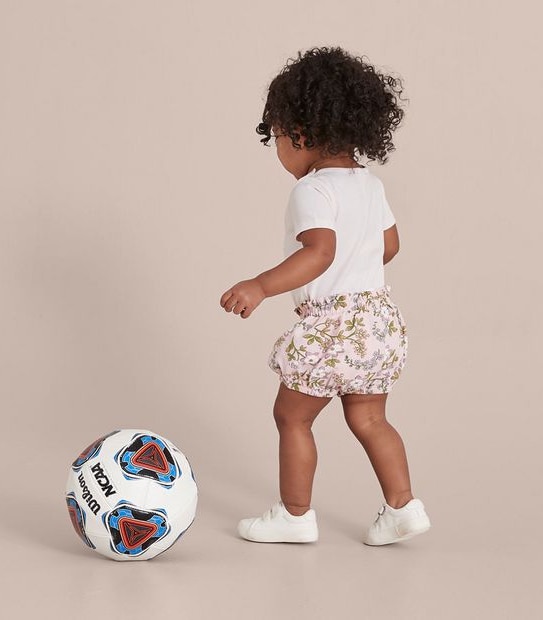 3 Piece Baby Organic Cotton Floral Set