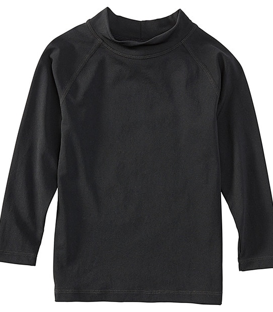 Boys' School Rash Vest - Black