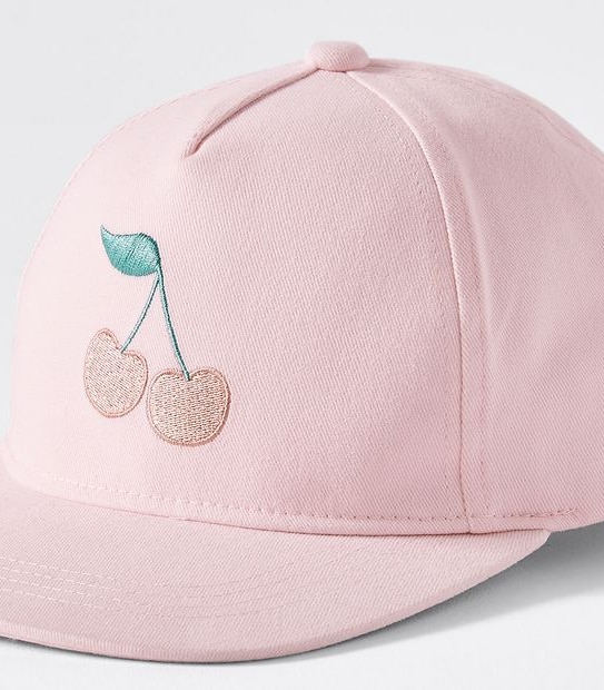 Cherry Peak Cap - Pink