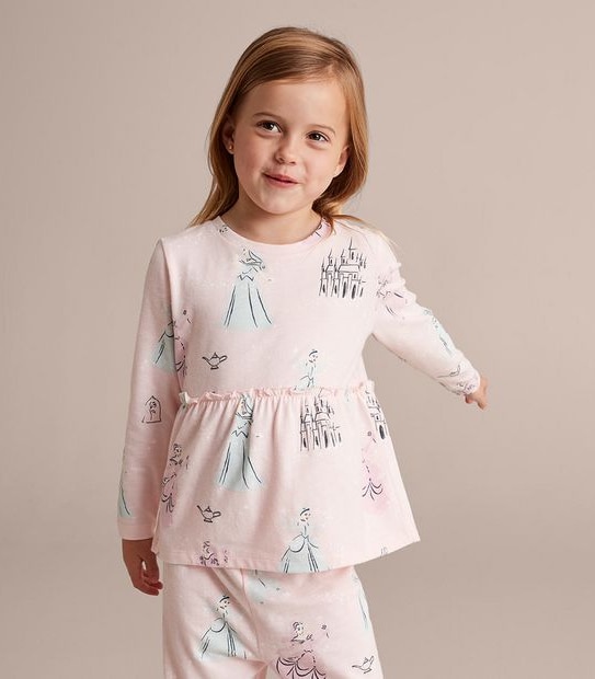 Disney Princess Peplum Pyjama Set 6 of 6
