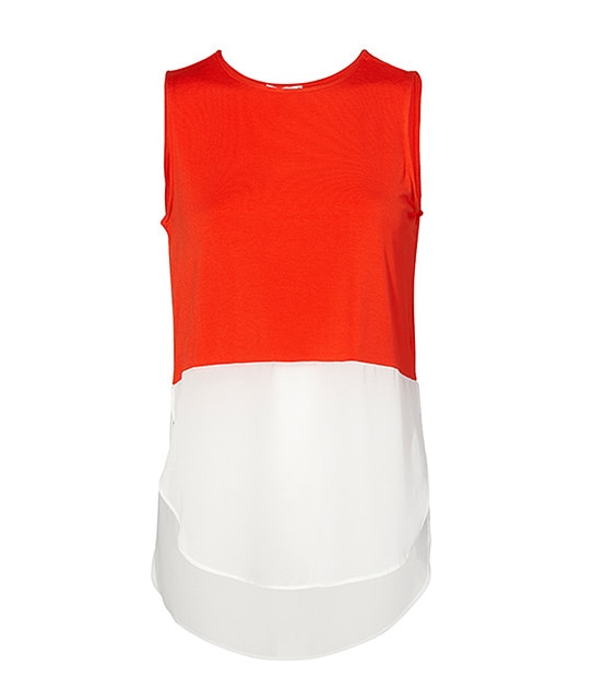 Rachael Zheng Sheer Panel Top