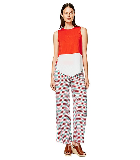 Rachael Zheng Sheer Panel Top