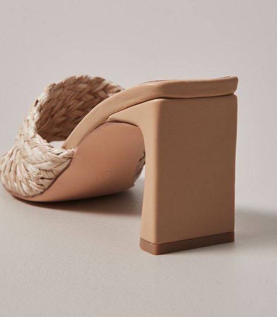 Womens Cammy Twist Heel Mules