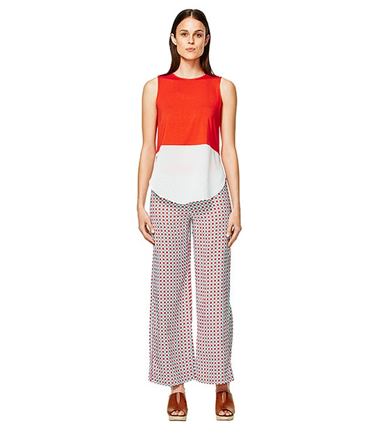 Rachael Zheng Sheer Panel Top