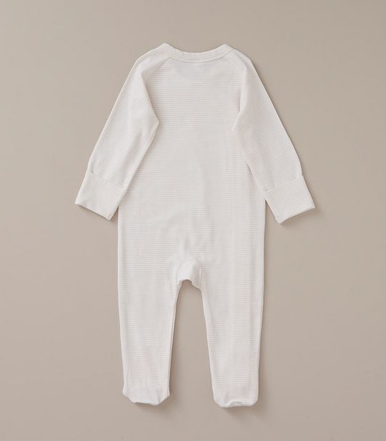 3 Pack Baby Organic Cotton Side Zip Coveralls