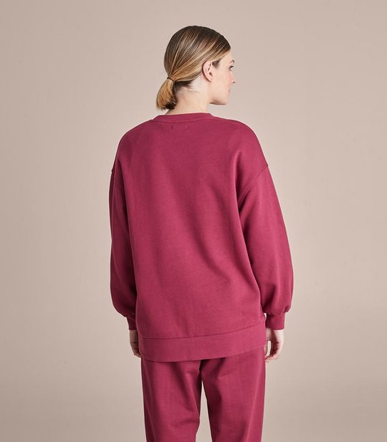 Active Oversized Fleece Crew Jumper Target Australia