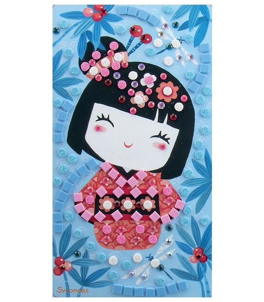 Sycomore Stick & Fun Kokeshi Mosaics