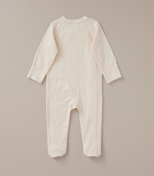 3 Pack Baby Organic Cotton Side Zip Coveralls