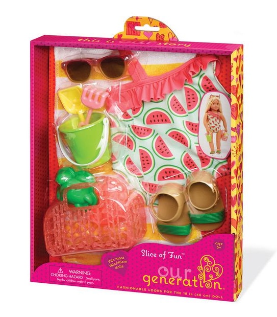 Our Generation Doll Outfit - Slice Of Fun